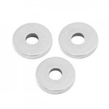 DQ metal disc bead 6x1mm Antique silver